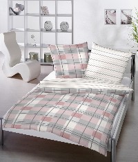 Karo-Streifen rosé Karo-Streifen rosé